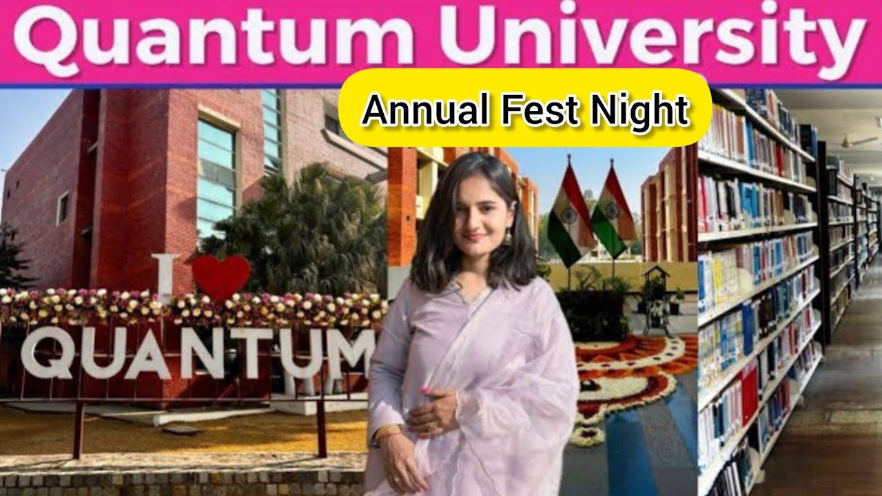 Quantum University Fest 2K25♥️| Inder Chahar live performance ✨| Dharohar 2025 #roorkee #annualfest