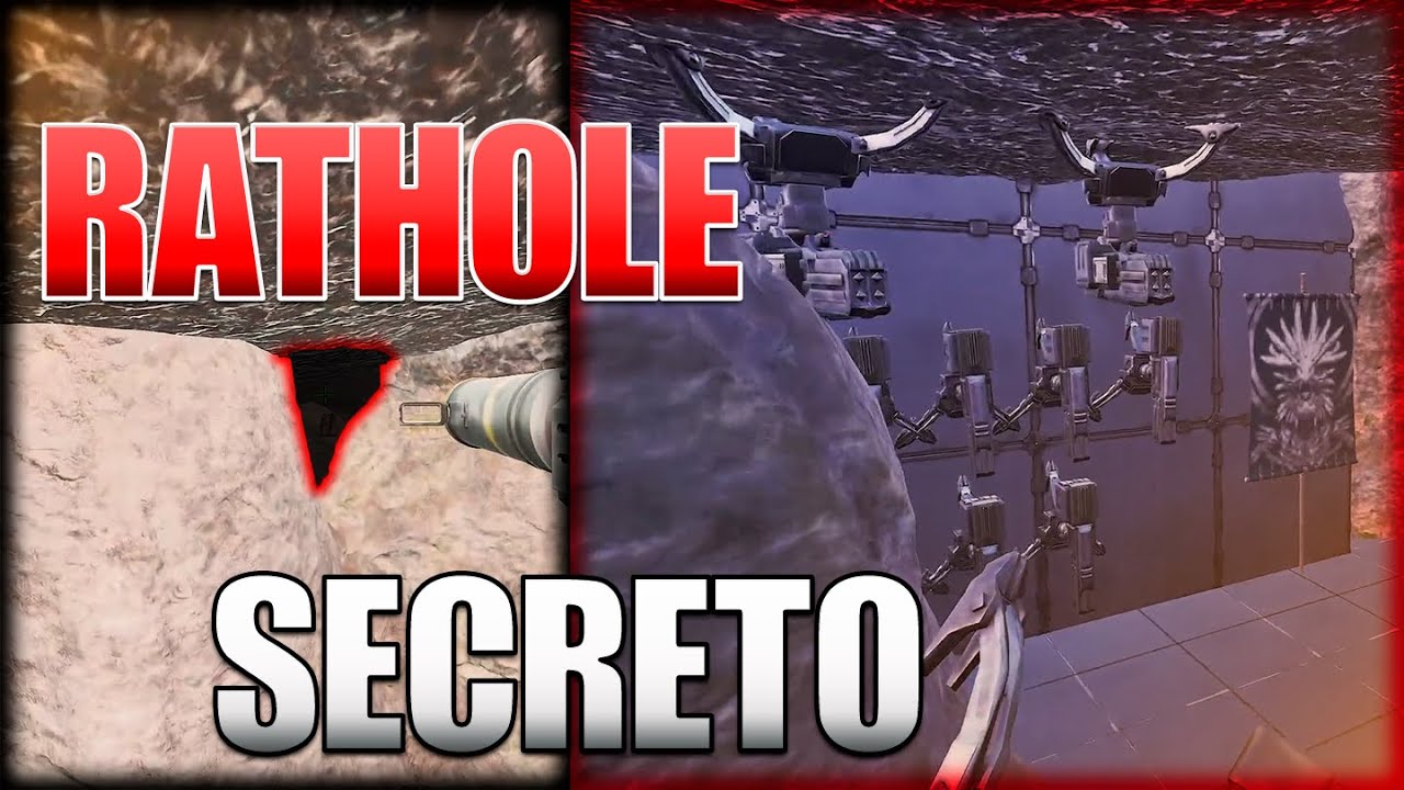 RAIDEO UN RATHOLE SECRETO!! [16] ARK SOLO SMALLTRIBES