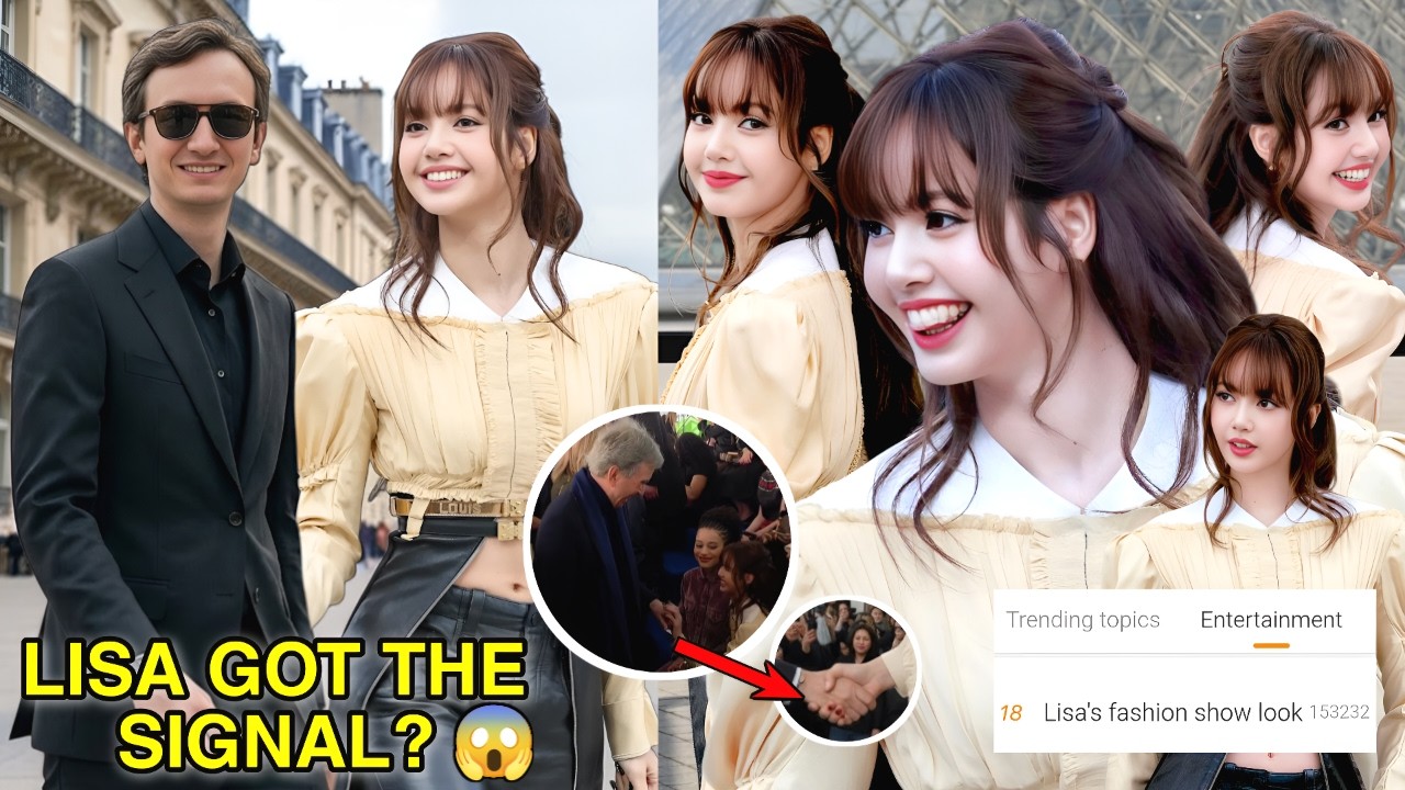 BREAKING! Lisa at Louis Vuitton FW26 — Frédéric Arnault’s Surprise Moment Leaves Fans in Shock!