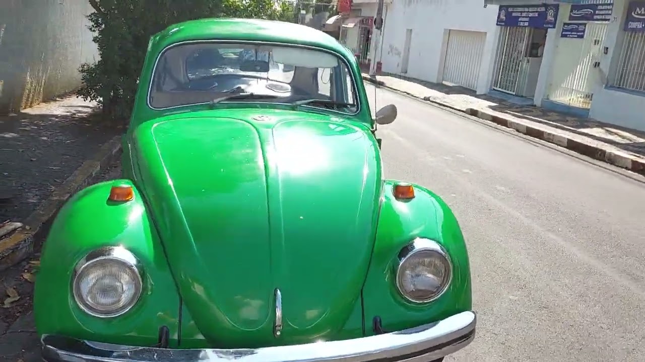 Fusca 1973 original dado pelo saudoso Silvio Santos em seu programa