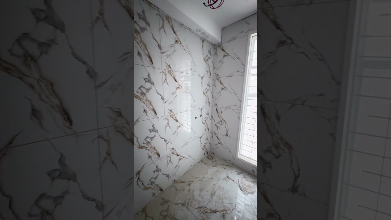 QIANGSHENG ceramics Size 24x48 white gold (goraya tile sialkot)#tiles #asiantiles #tilestyle