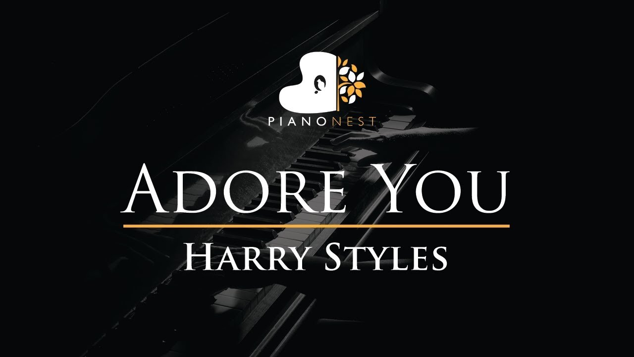 Harry Styles - Adore You - Piano Karaoke Instrumental Cover with Lyrics