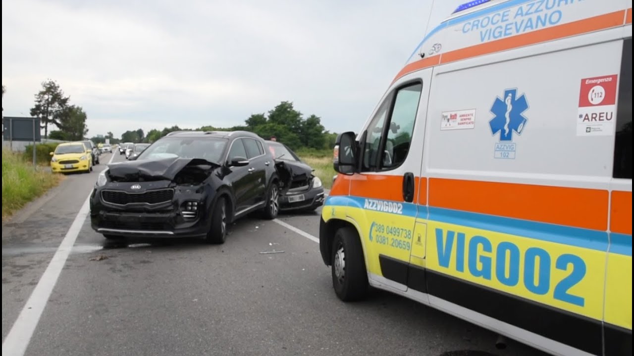 Vigevano: incidente sulla statale 494, disagi al traffico