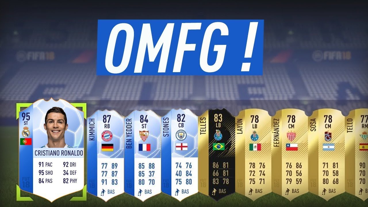 OMG!! I Swear This Is The Best Pack You WIll EVER See!! NOOOOO WAY!  Fifa 18 Ultimate Team