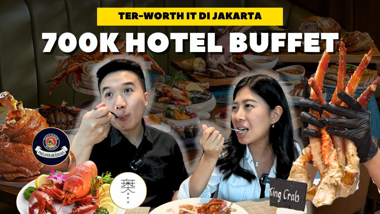 INI THE BEST HOTEL BUFFET DI JAKARTA? spill promo dari jutaan jadi 700rb! - full review in 4K