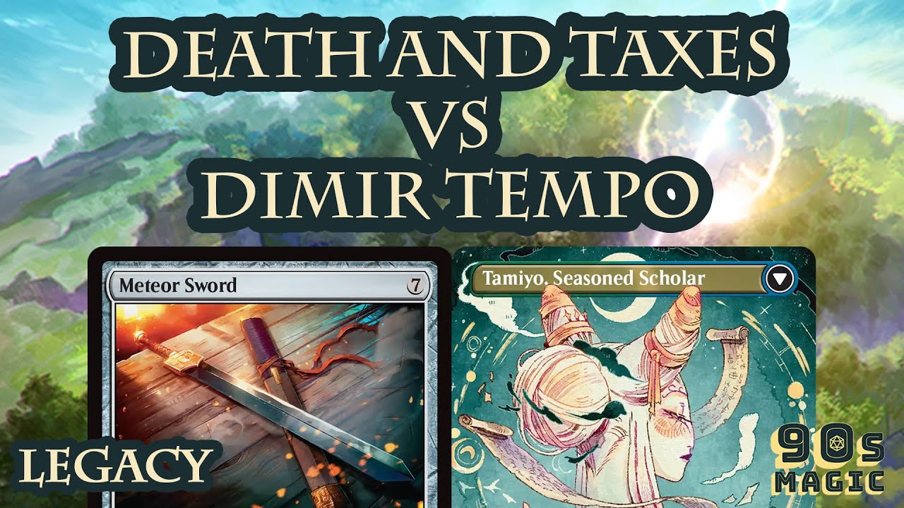Death and Taxes vs Dimir Tempo [MTG Legacy]