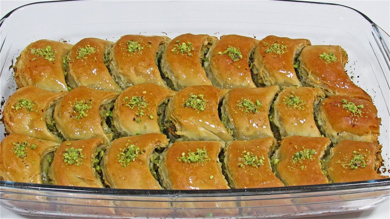بكوبين ونص طحين سويت صينية بقلاوة اروع تحلية رمضانية ووداعا لورق البقلاوه