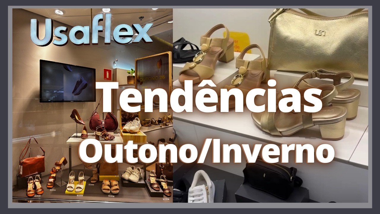 USAFLEX - vem conferir OS CALÇADOS que estão CHEGANDO..... NÃO PERDE....