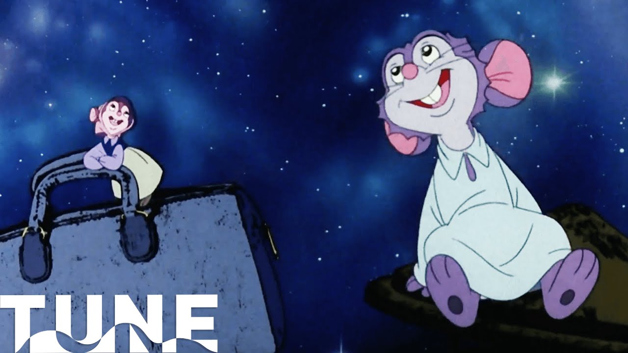 The CUTEST song from An American Tail: Somewhere Out There | An American Tail (1986) | TUNE