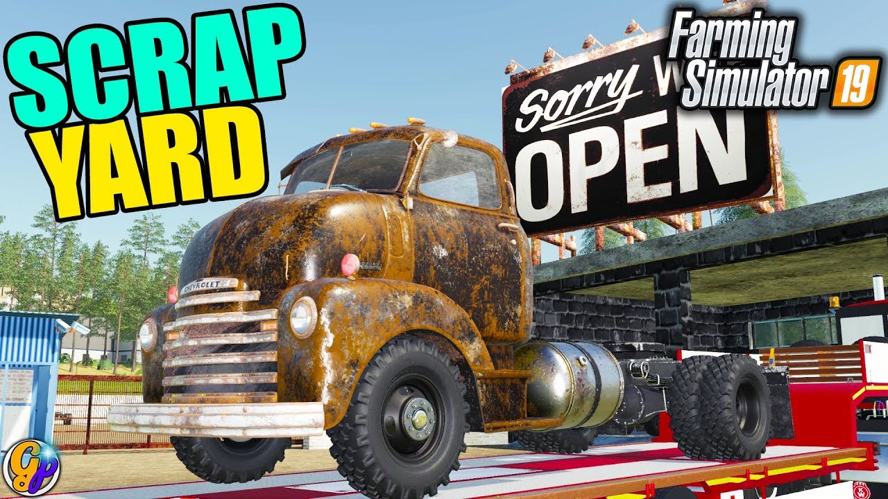 FS19 - BEST SCRAPYARD $15,000 PROFIT FARMING SIMULATOR 19