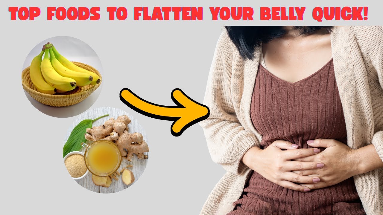 Quick Foods to Ease Bloating Instantly!