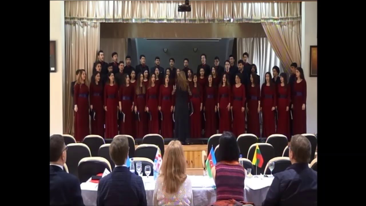 Azərbaycan Milli Konservatoriyasının tələbə xoru