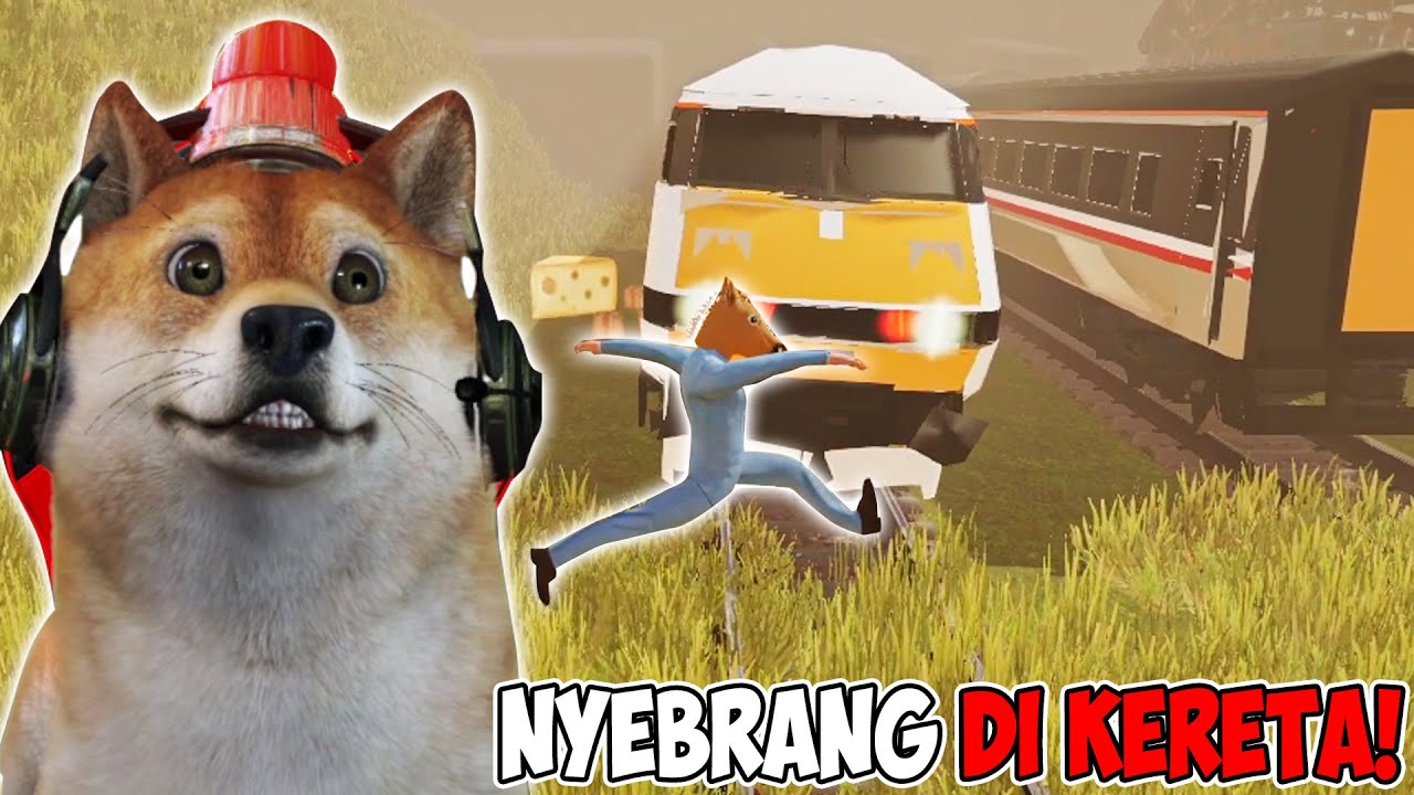 NYEBRANG DI RELL KERETA? SEMAKIN BERBAHAYA!! - Street Stallion The Jaywalk Simulator #2