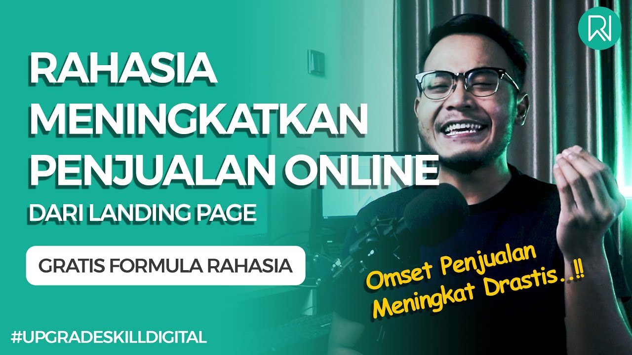 Cara Membuat LANDING PAGE yang Menarik - 8 Tips Optimasi LANDING PAGE konversi tinggi (UNDUH GRATIS)