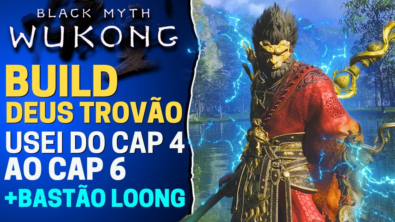 BUILD RAIO DEUS TROVÃO EM BLACK MYTH WUKONG
