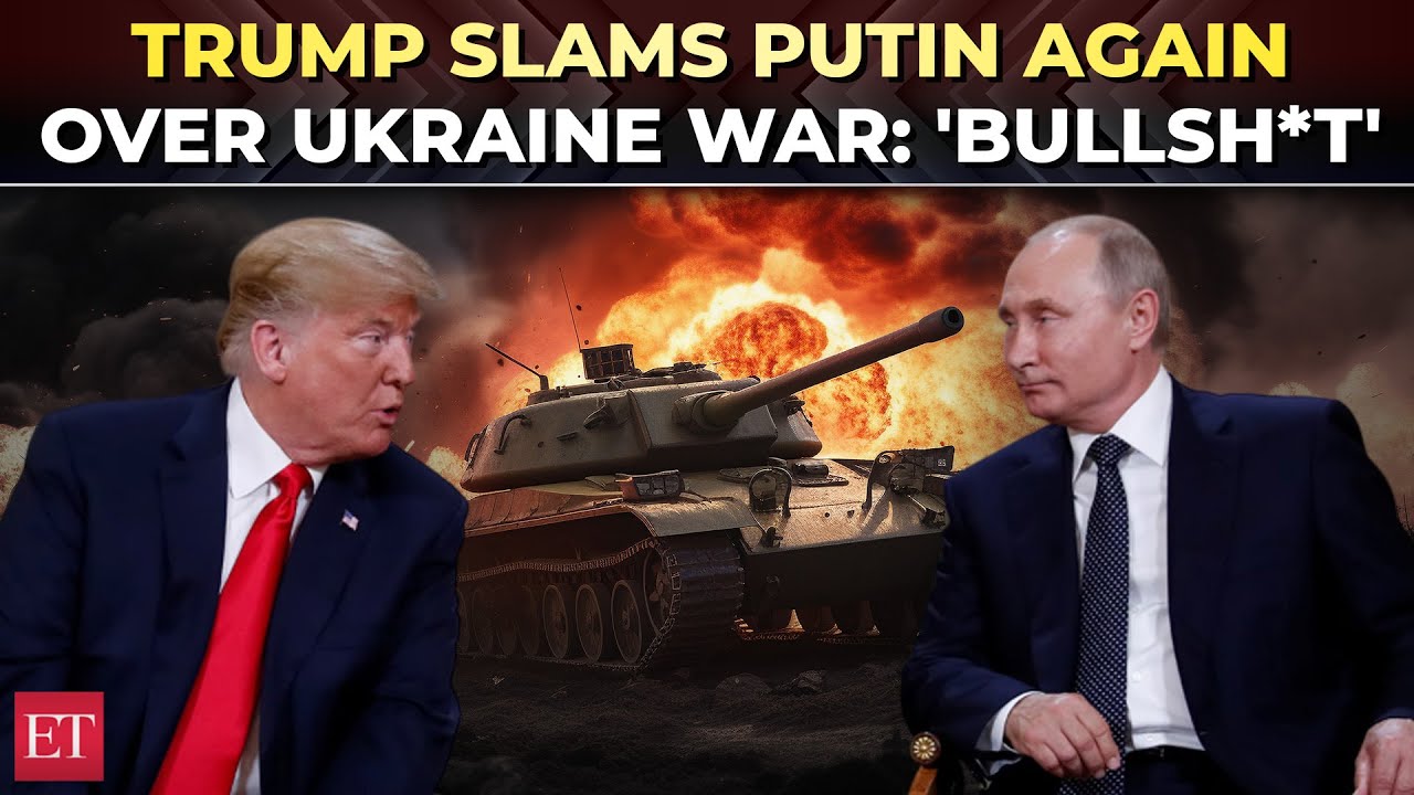 ‘Putin showers us with lot of bullsh*t’: Trump lashes out at Russian President over Ukraine war