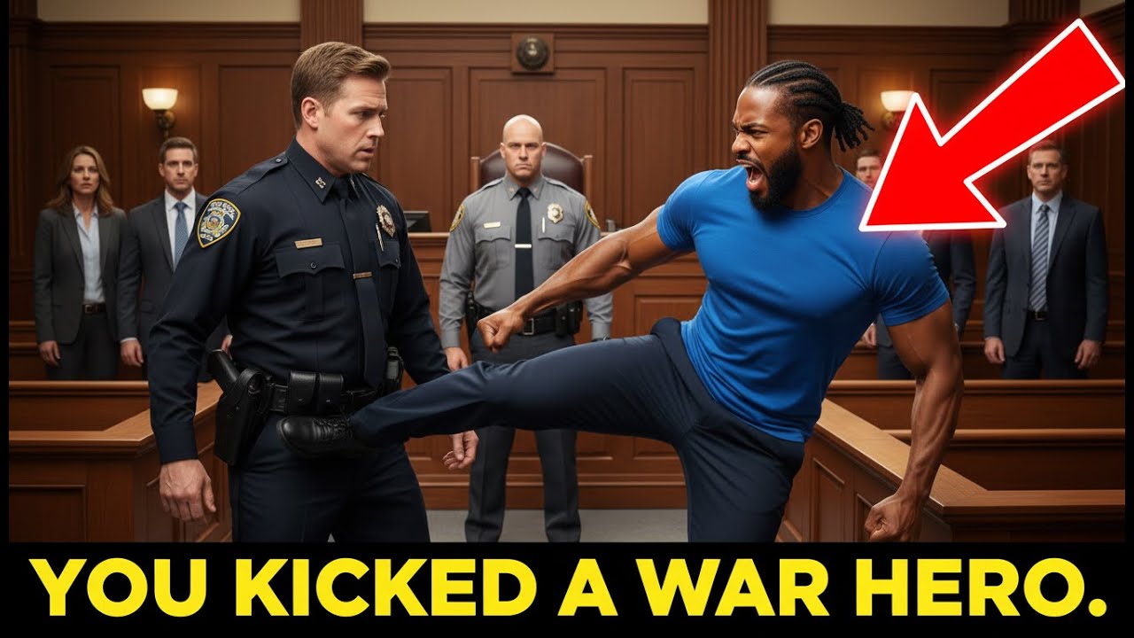 Cop Kicks Black Navy SEAL in Court — He Strikes Back and Shocks Everyone