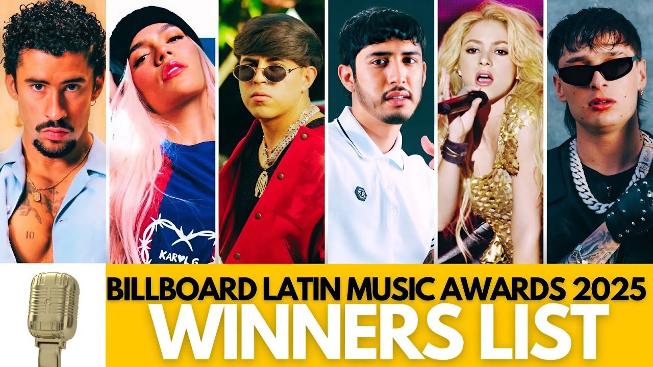 Billboard Latin Music Awards 2025 | Полный список победителей