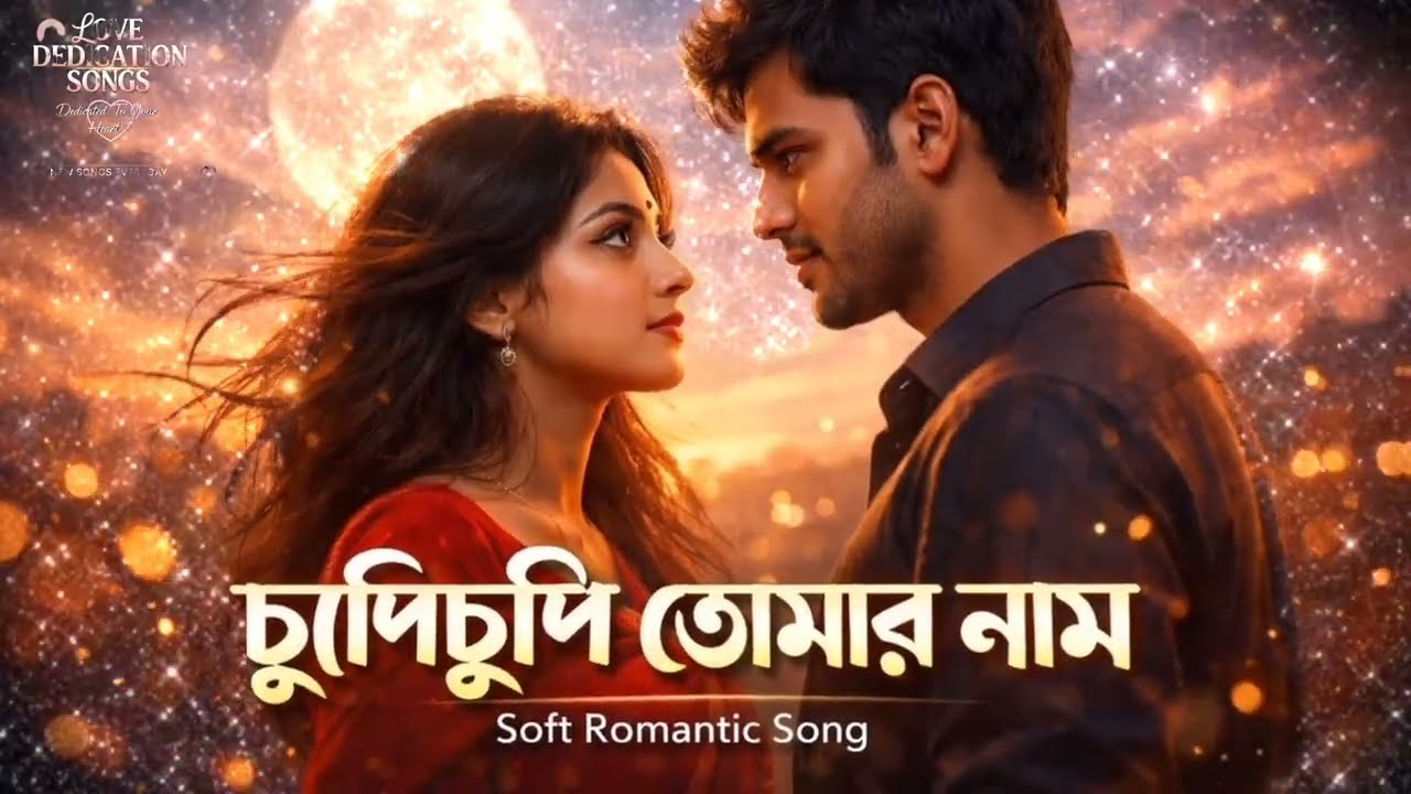 চুপিচুপি তোমার নাম | Soft Romantic Bengali Song 2026 | Emotional Love Song | Official Music Audio