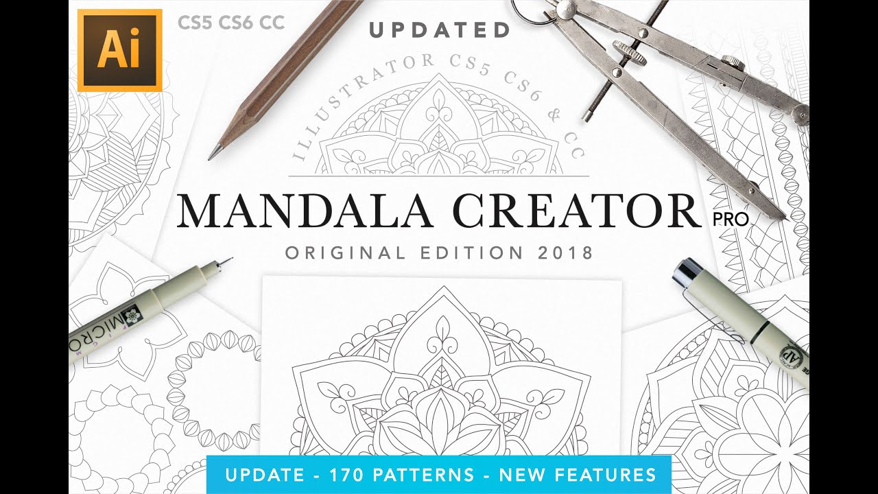 Mandala Creator Pro 2018 Tutorial