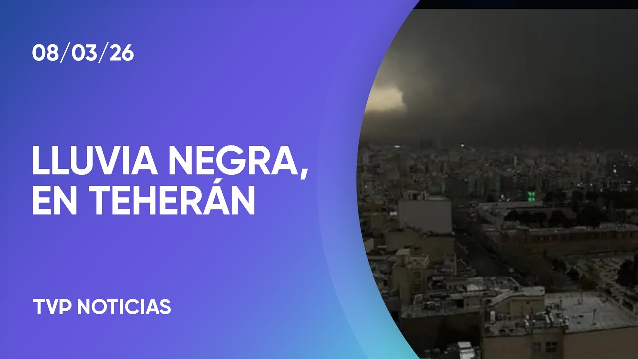 Teherán amanece bajo una 