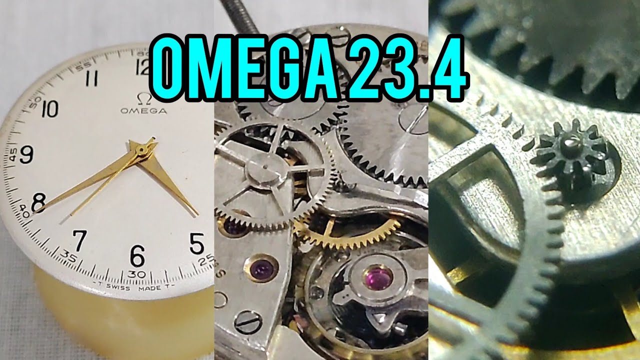 RELÓGIO OMEGA 23.4 - COLOCANDO PRA FUNCIONAR - MANUAL DO RELOJOEIRO