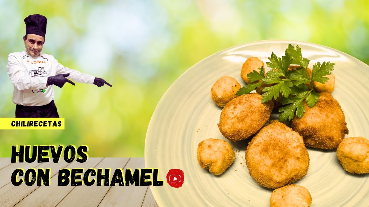 Cómo hacer huevos con bechamel | Crujientes y cremosos
