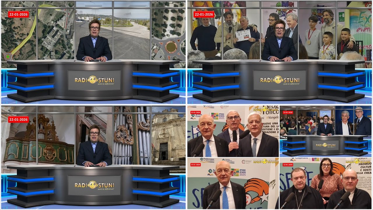 Radiostuni News del 22/01/2026