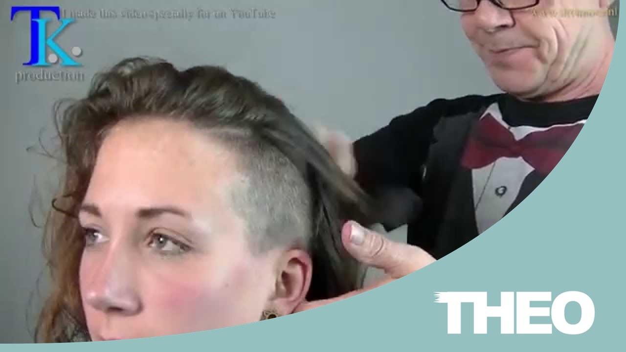A bob with side shave and a new color that's what Martine wants! by T K