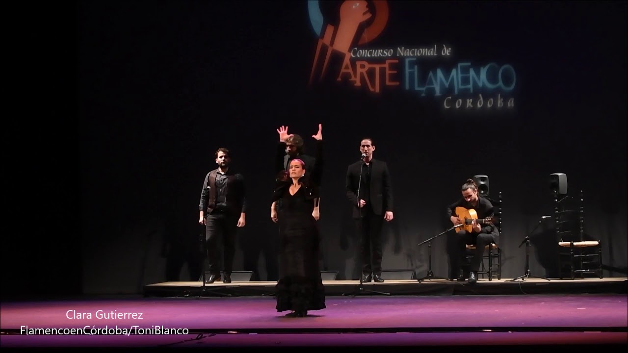 Clara Gutierrez, XXII Concurso Nacional de Arte Flamenco, Córdoba