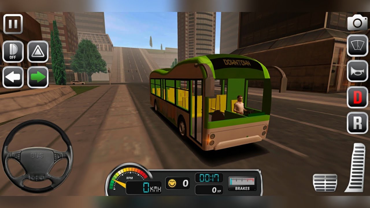 Bus Simulator 2015 !!! Bus Driving in Washington City #1 | Android GamePlay