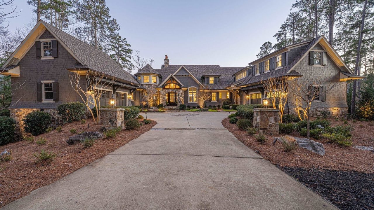 Luxury Lakefront Home For Sale Reynolds Lake Oconee