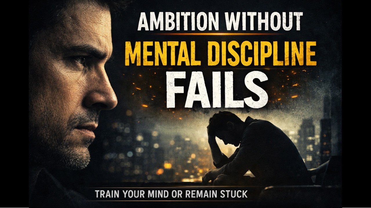 Ambition Without Mental Discipline Fails