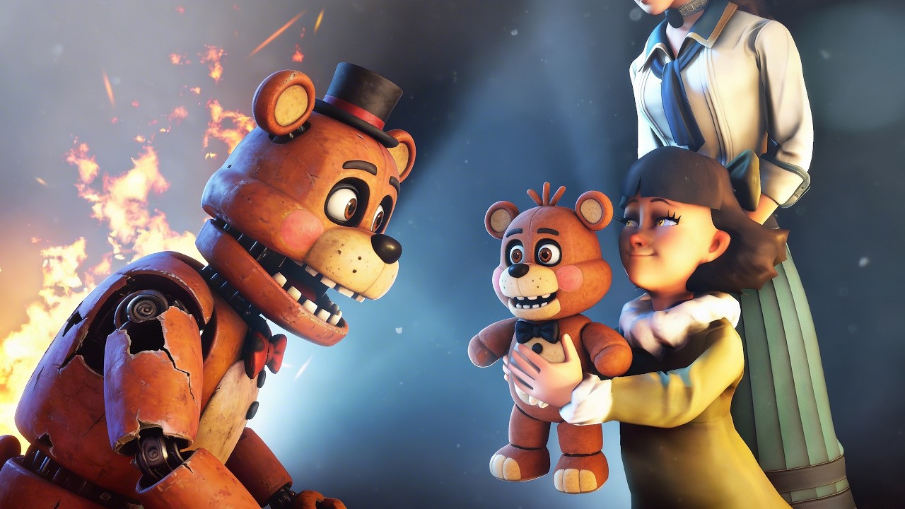 Песня FNAF ► Freddy Need This Feeling ► I Won't Let You Down (Мой дорогой друг, анимация, старые ...