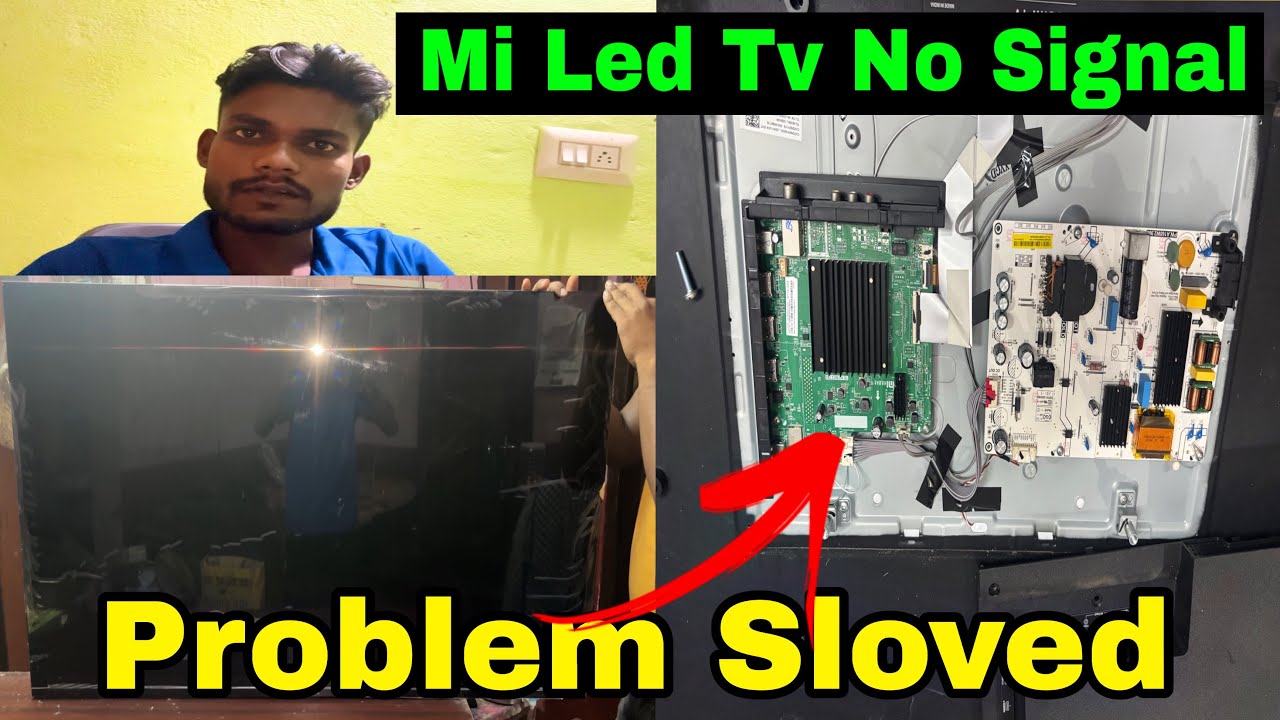 🔧 Mi LED TV HDMI Not Working | No Signal Problem Solved Step by Step // otservice 