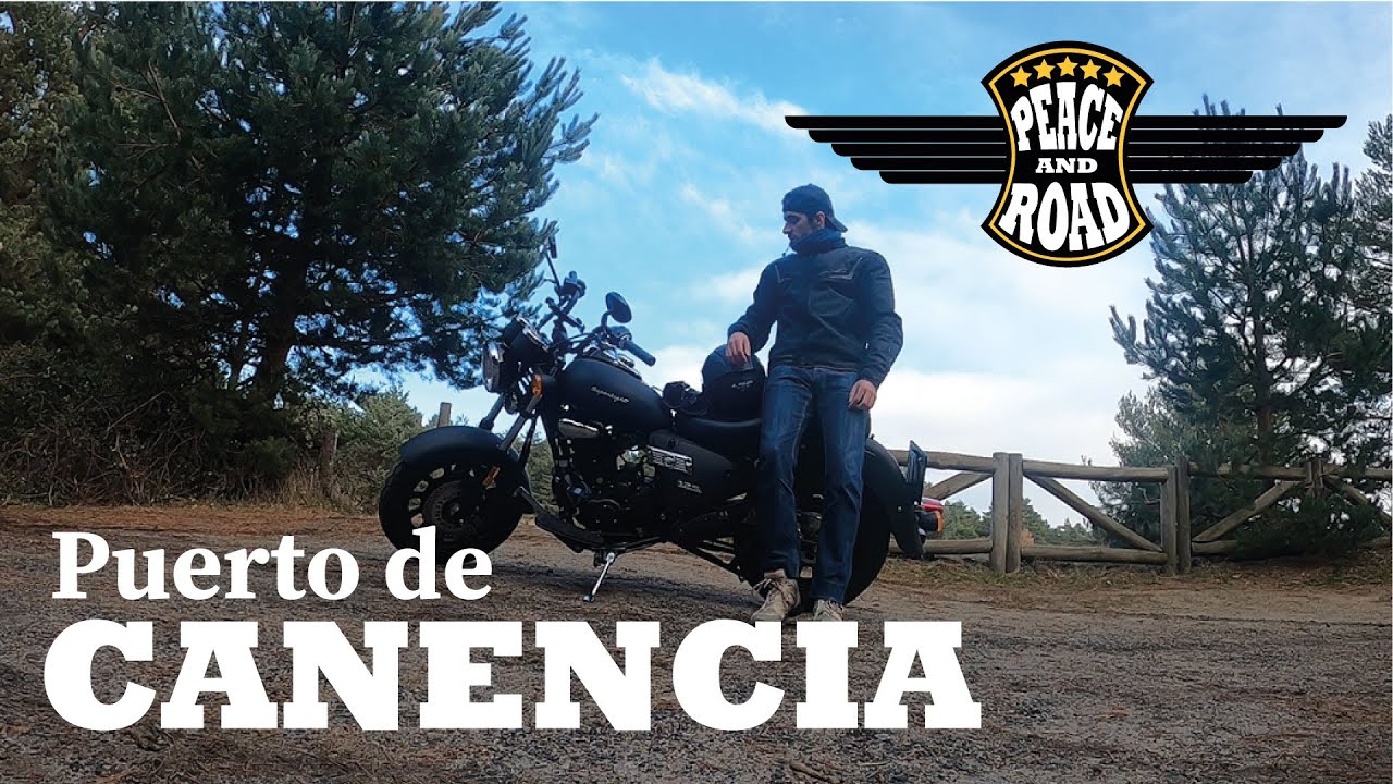 Puerto de Canencia - Ruta en moto 125cc