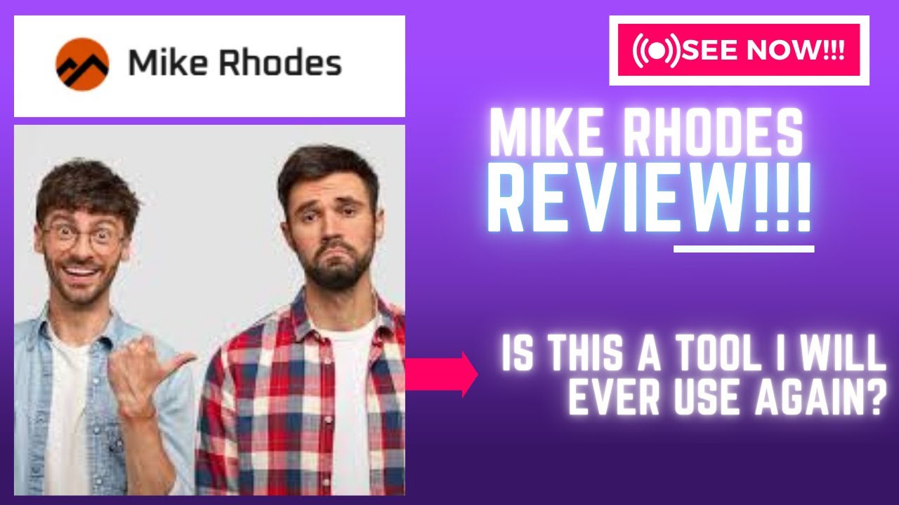 Mike Rhodes Review-Is This A Tool I Will Ever Use Again Or NEVER Again(Check Before use