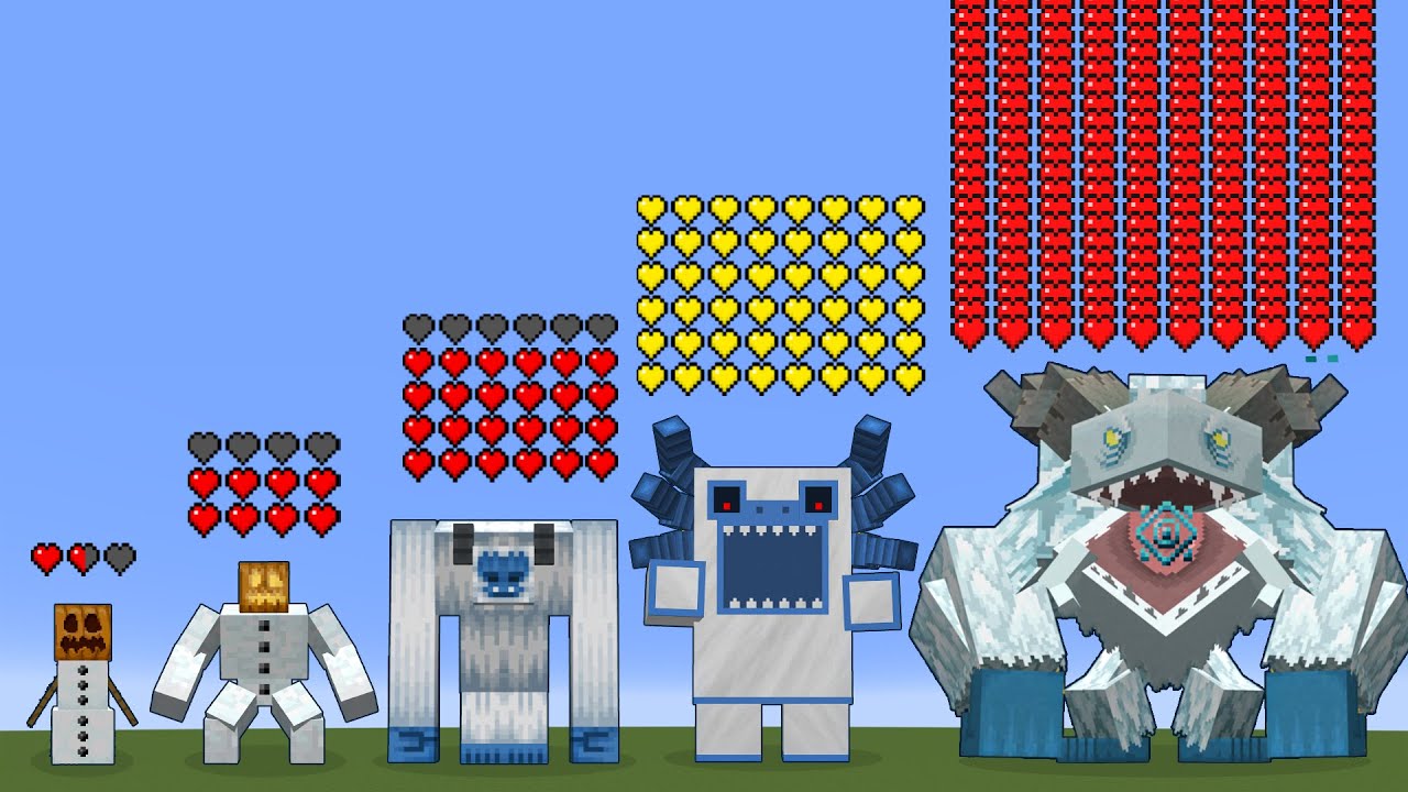 All of your All Snow Mutant mobs questions in 26 minutes - BIG compilation