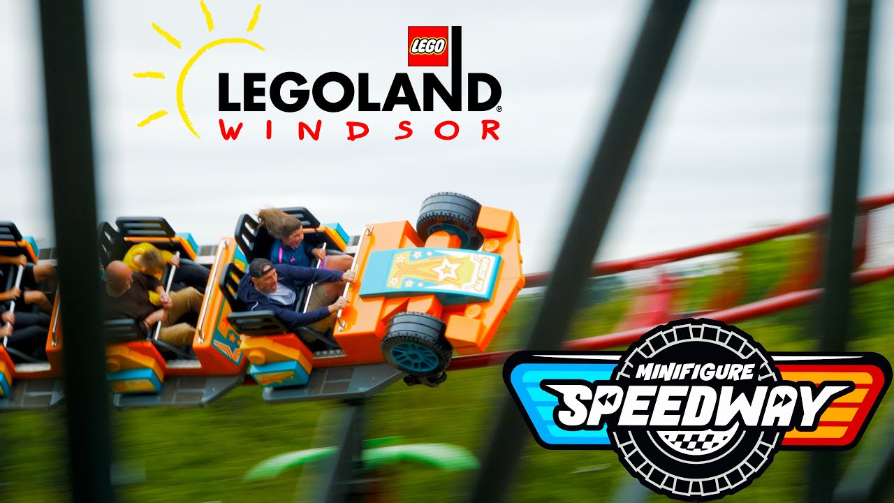 Minifigure Speedway 4k Offride || Legoland Windsor