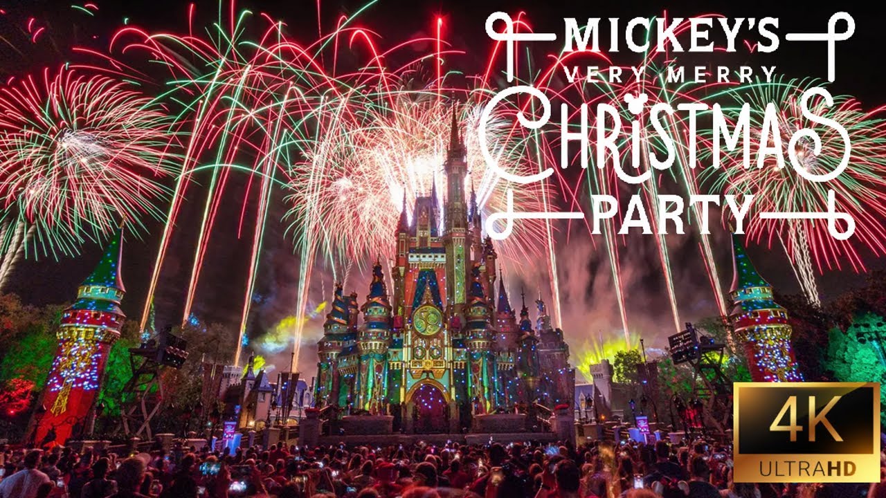 Minnie's Wonderful Christmastime Fireworks | Full 4K