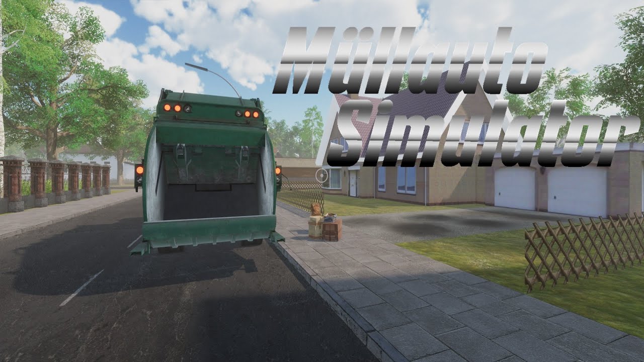 Mit Altpapier zum Countdown • Müllauto - Simulator