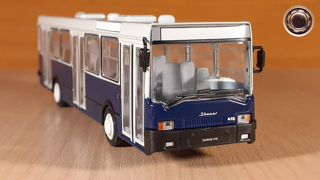 Kultowe autobusy PRL-u: Ikarus 415 1:72 Deagostini