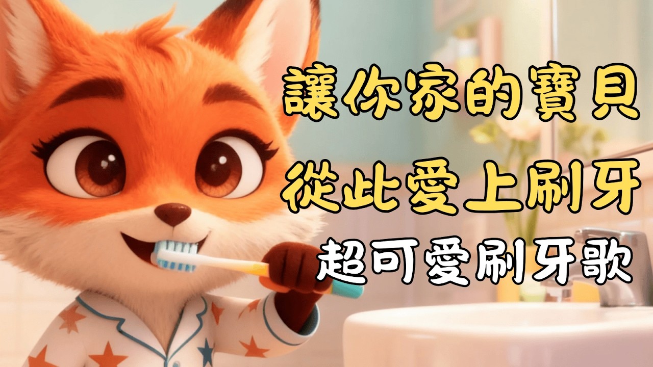 刷牙歌 讓孩子愛上刷牙的魔力音樂