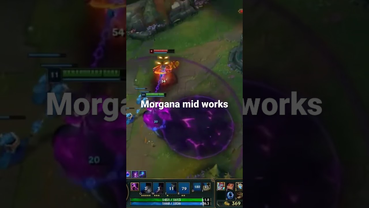 League of legends morgana mid works very well.  Carry rank 2023 @leagueoflegends @loluzq