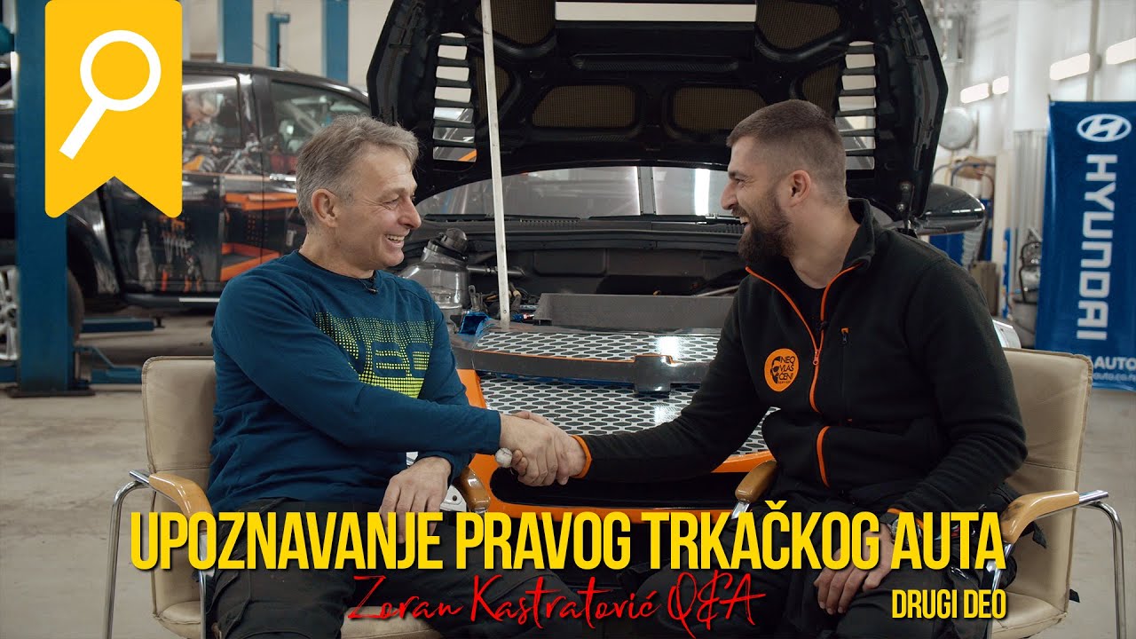 Upoznavanje pravog trkačkog auta - Zoran Kastratović *Drugi deo Q&A*