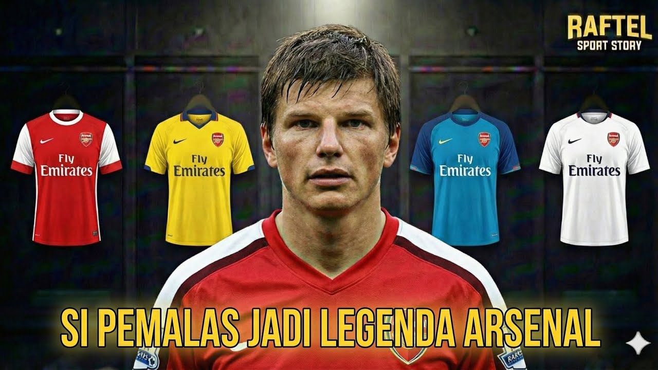 Kisah Andrey Arshavin: Perjalanan Karir Si Pemalas yang jadi Pemain Termahal Arsenal di Masanya