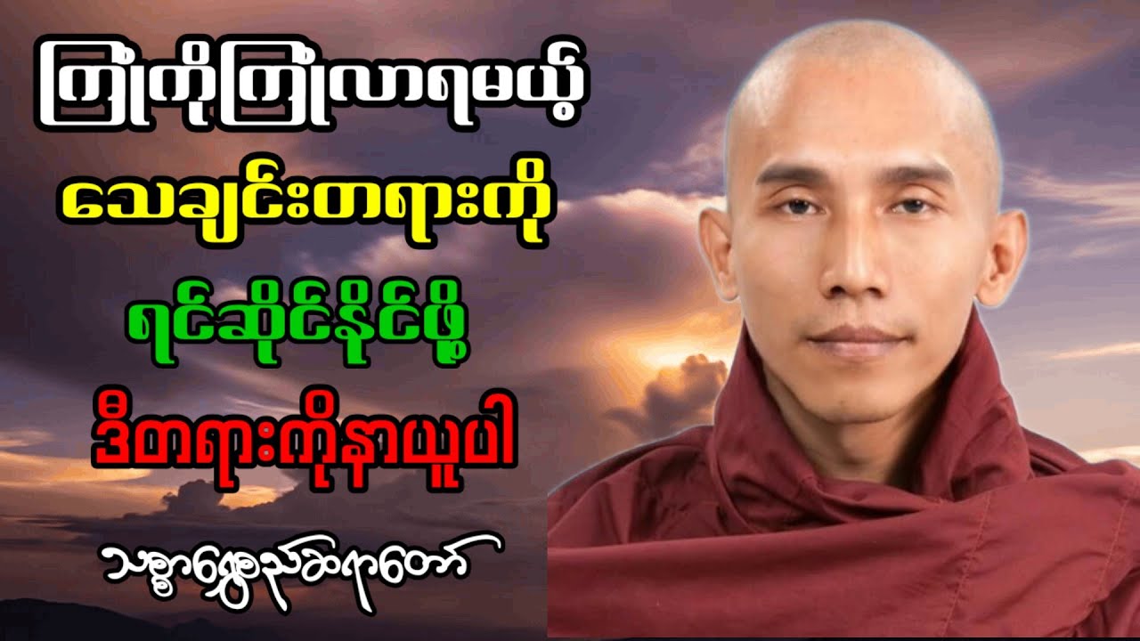 မဖြစ်မနေကြုံလာရမယ့် သေချင်းတရားကို ရင်ဆိုင်နိုင်ဖို့ ဒီတရားကိုနာပါ။ #သစ္စာရွေစည်ဆရာတော်2024 #buddha 