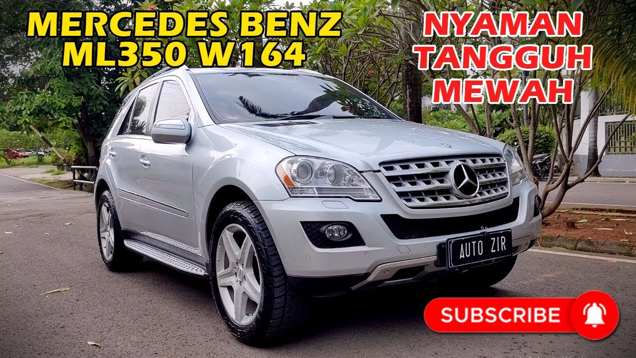 Mobil selera bapack bapack sukses yang minim perawatan ini dibawah 300juta! Mercy ML350 W164 AMG