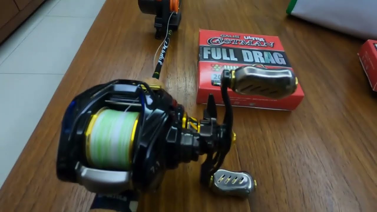 KKR T31 -M spool  + Daiwa 19 Morethan| Pe. 2 flies miles away...