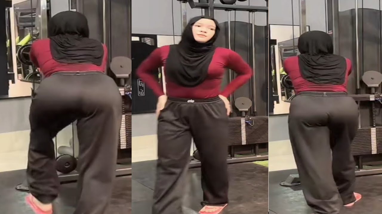 Hijab style tray on legging cutbray legging spandek Jersey rayon tlwill olahraga gym fitness 